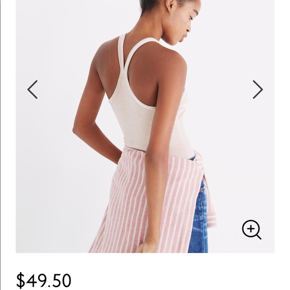 NWOT Madewell Velvet Thong Body Suit - Picture 4 of 4